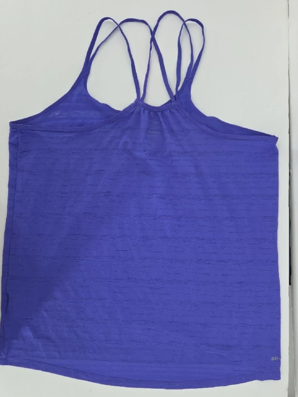Nike Women's Strappy Performance Tank Top in Purple